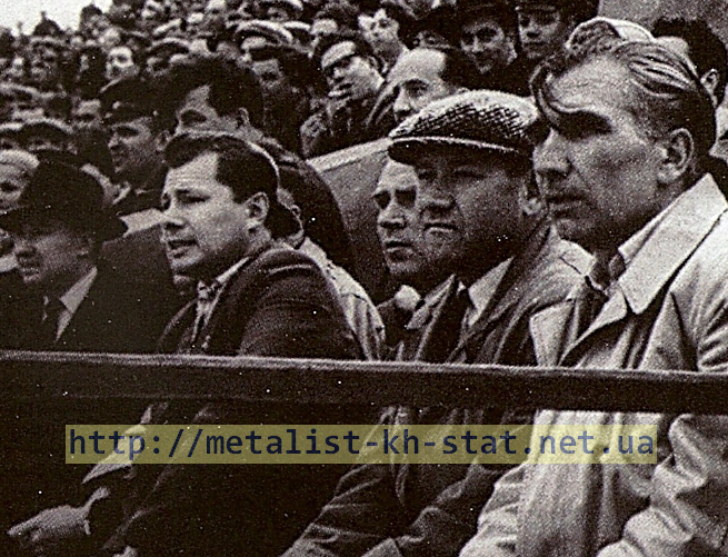 Руководство Авангарда Харьков - В.Зуб, А.Пономарёв, А.Серов. 1961 год.